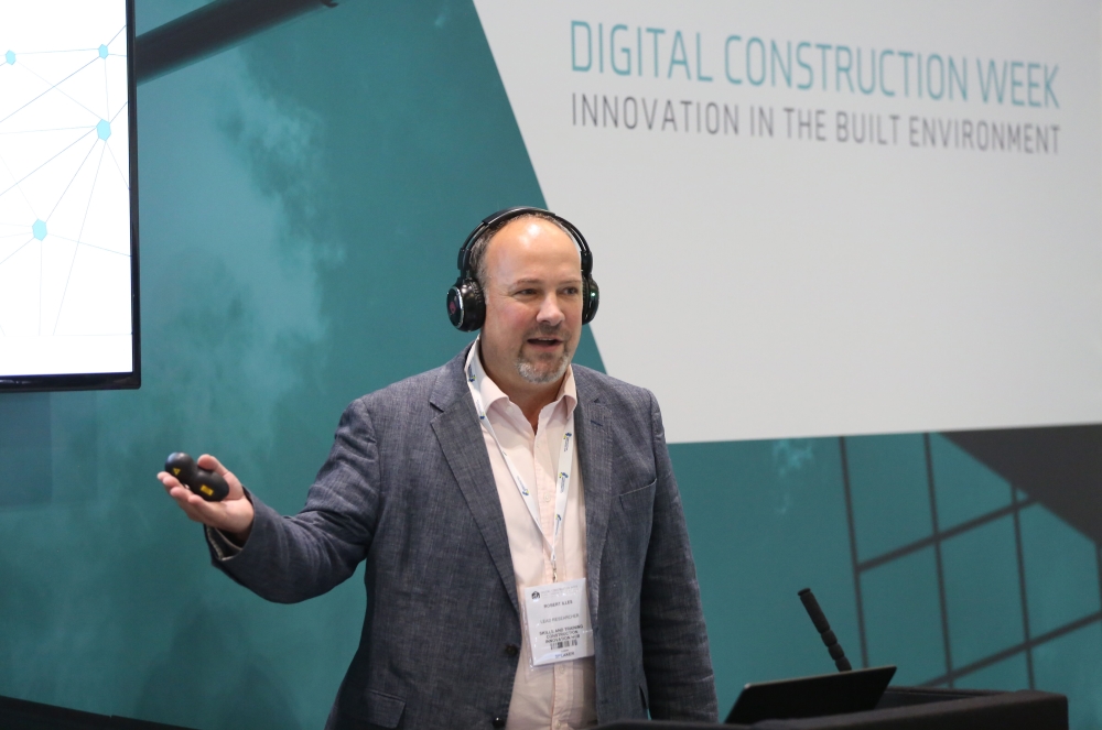 Dr Robert Illes at Digital Construction Week