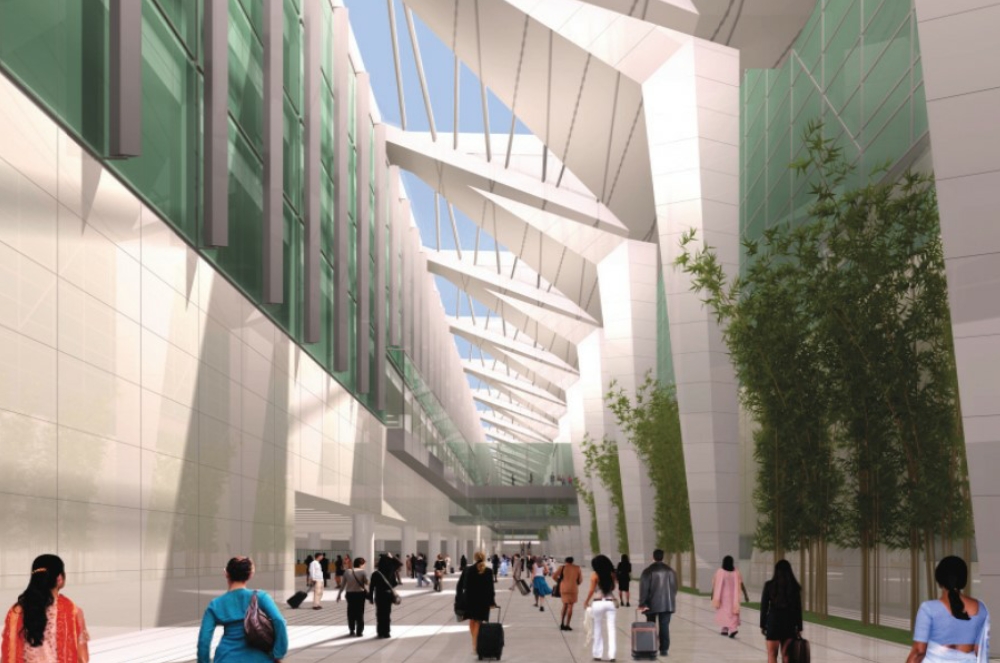 Delhi Airport visualisation