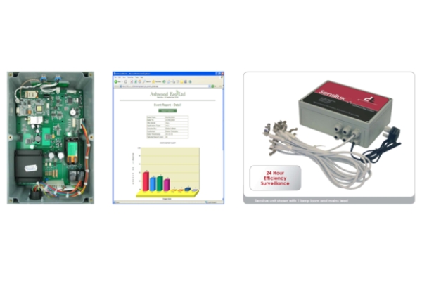Lamp fault reporting unit