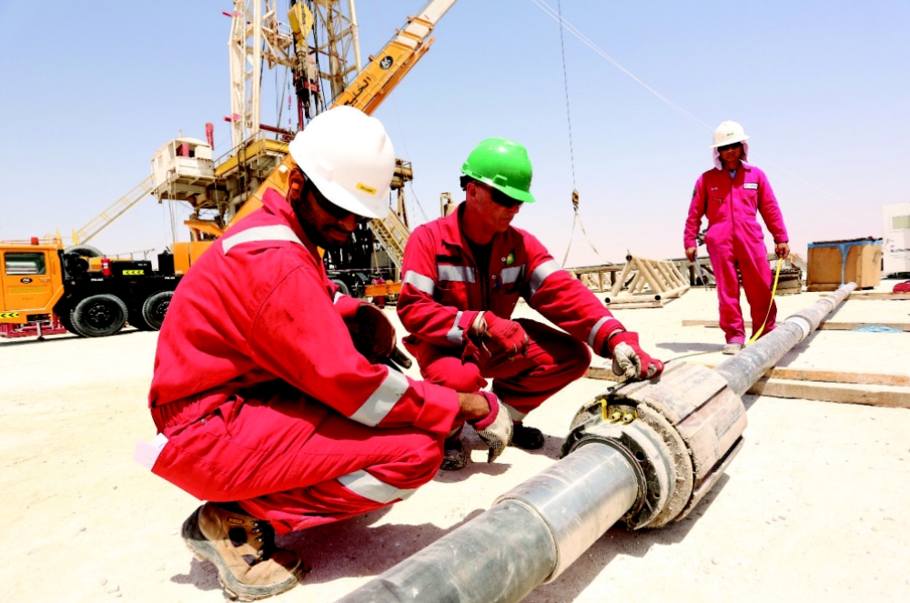 Khazzan gas project Oman